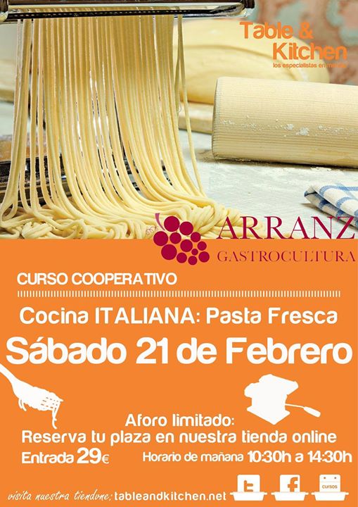 Curso Online: Pasta fresca italiana
