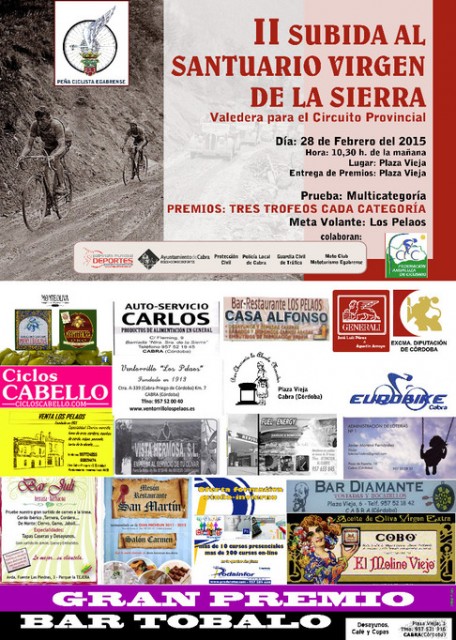 CARTEL II SUBIDA AL SANTUARIO 28 FEBRERO 2015