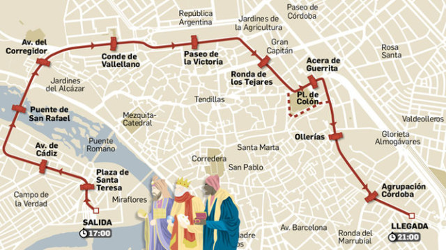 Recorrido-Cabalgata-Reyes-Magos-Cordoba-2019-Fuente-Ayto