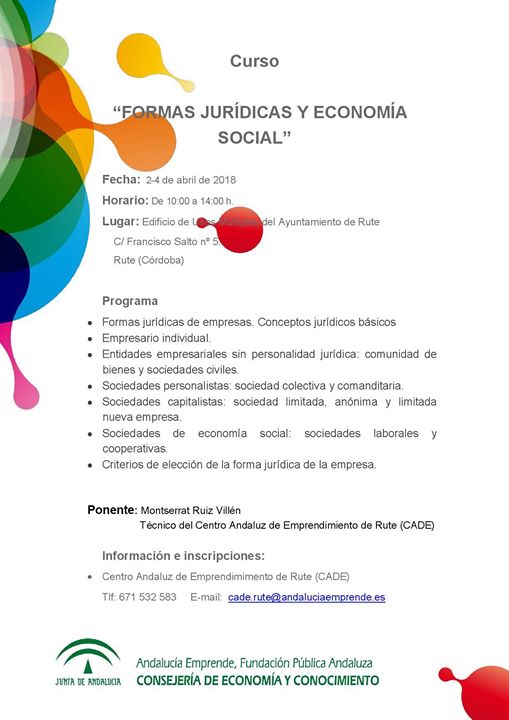 Proximos Eventos Cade Provincia De Cordoba Curso Formas