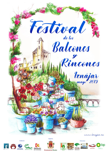 Cartel Festival de Balcones y Rincones Iznajar 2019_a